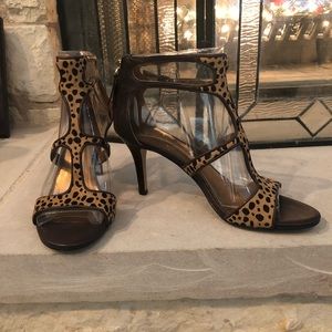 Nine West Leopard Print Heels